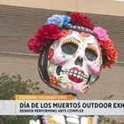 Día de los Muertos exhibit on display at the Denver Performing Arts Complex