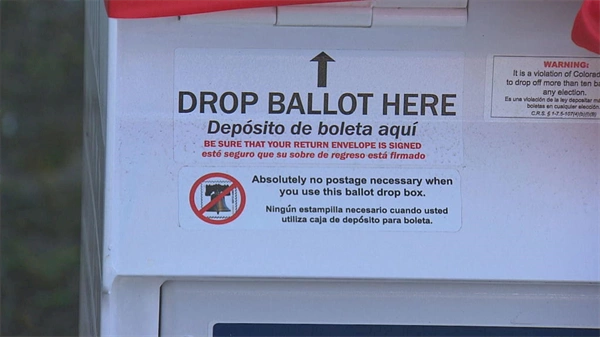 Colorado voters can now drop off their ballots ahead of Election Day