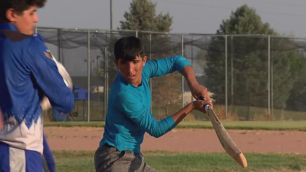 Thornton High School Trojans play cricket while inspiring students