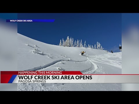 Wolf Creek Ski Area opens Tuesday