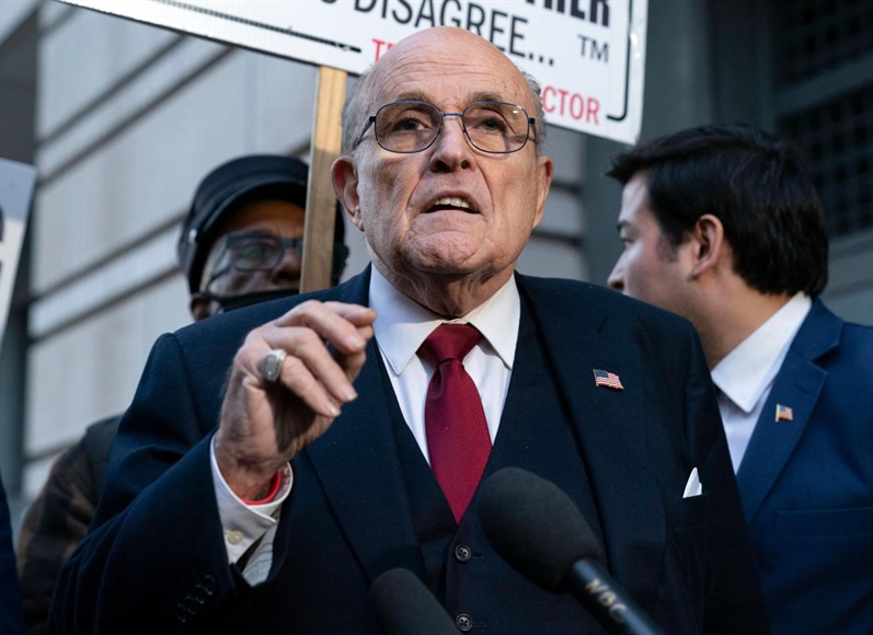 Rudy Giuliani ordered to turn over NYC apartment, 26 watches to Georgia election...