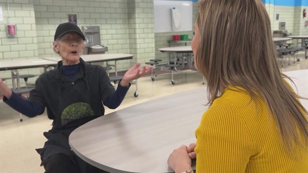 Denver lunch lady has been serving up kindness with meals for nearly half a century