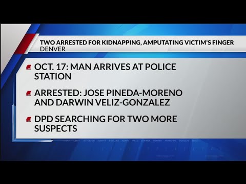 Denver police: 2 arrested for kidnapping, amputation of victim’s finger