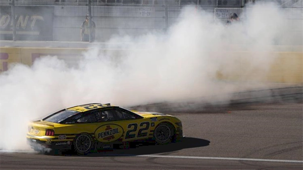 Joey Logano's fuel gamble pays off at Las Vegas as several championship...