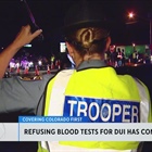 Refusing blood test after getting pulled over for DUI in Colorado will add more consequences