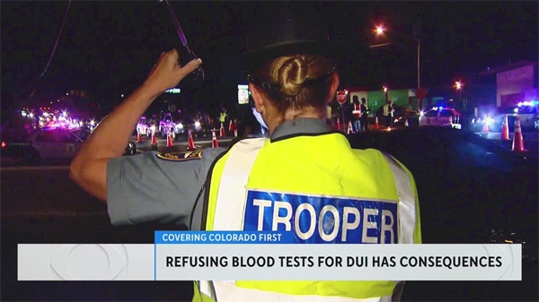 Refusing blood test after getting pulled over for DUI in Colorado will add more consequences