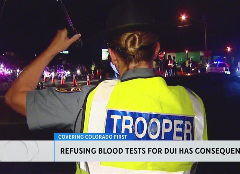 Refusing blood test after getting pulled over for DUI in Colorado will add more...