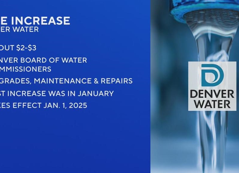 Denver Water customers will pay more next year