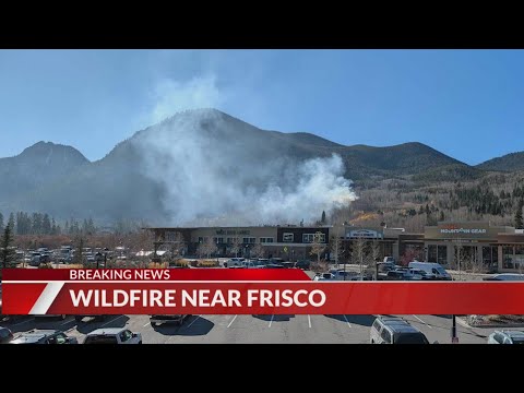 Wildfire located near Frisco