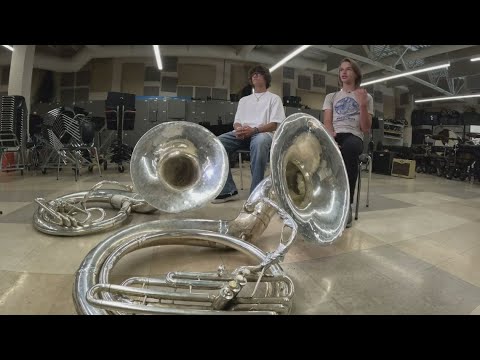 Marching band students start fundraiser to replace aging instruments