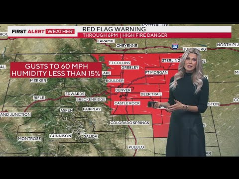 High fire danger followed by frost advisories in Colorado