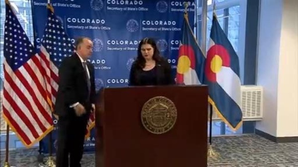 Colorado Secretary of State holds news conference about possible voter fraud