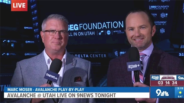 Go Avs Go! Jon Tritsch talks to Colorado Avalanche announcers Marc Moser and Mark Rycroft ahead of the team's first game to be broadcast on 9NEWS