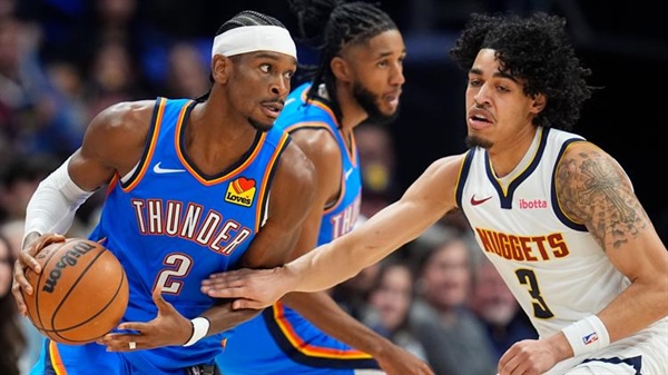 Gilgeous-Alexander, Holmgren lead Thunder to 102-87 win over Nuggets in...