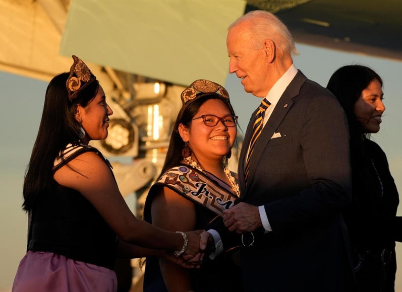 Biden visits Indian Country and apologizes for the “sin” of a 150-year boarding...