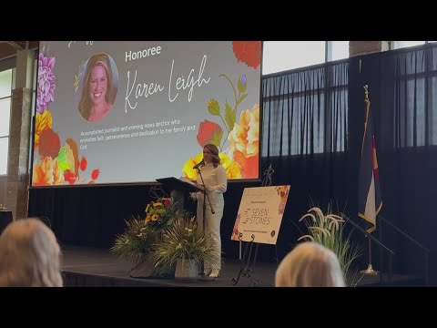 Karen Leigh given the Women Who Soar award