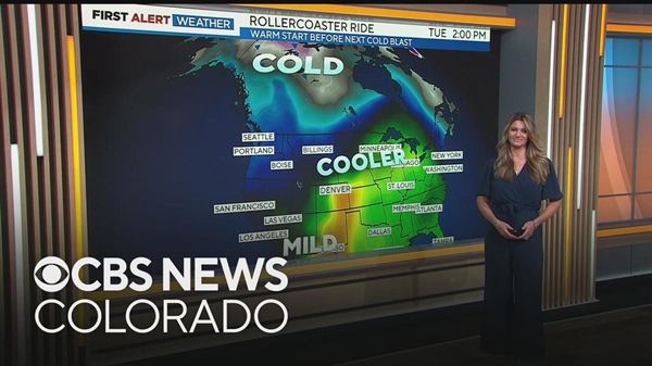 Near record highs for Denver on Monday before rain, snow and cold sweep across Colorado