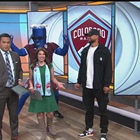 Colorado Rapids fans excited the soccer team is in the playoffs