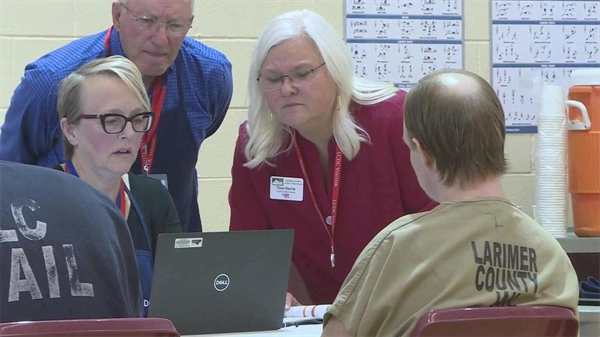 Inmates at the Larimer County Jail turn out in record numbers to cast ballots