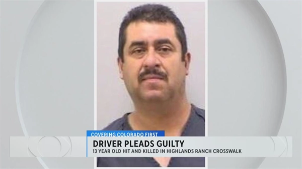 Driver pleads guilty in death of Colorado middle school student on Highlands Ranch Parkway