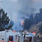 Evacuations ordered for Highland Lake Fire in Colorado's Teller County near Divide, 1 structure destroyed