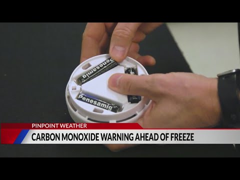 How to check for carbon monoxide when turning heat on