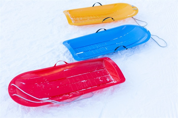 How Breckenridge is turning old plastic snow sleds into art