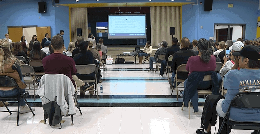 Remington School Migrant Shelter Meeting