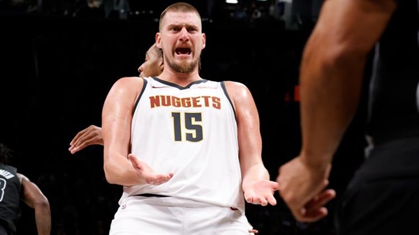 Jokic has 29 points, 18 rebounds and 16 assists to lead Nuggets past Nets...