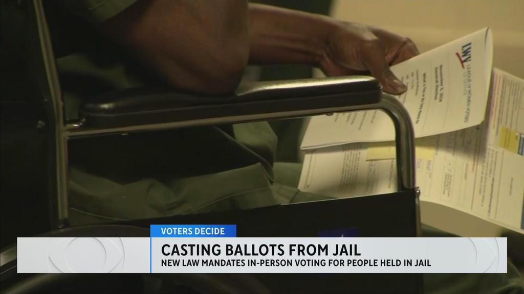 Denver Detention Center inmates vote in person ahead of Election Day