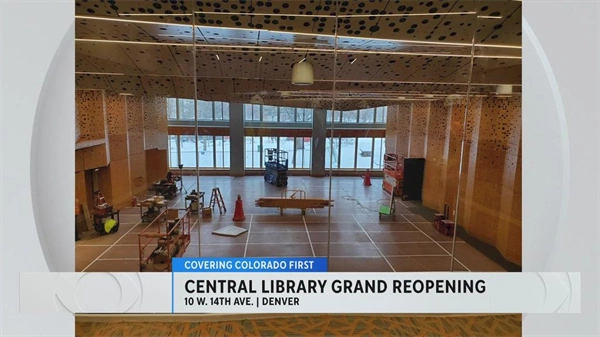 Denver Central Library celebrates grand reopening on Nov. 3