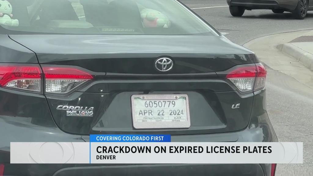 Denver police target expired license plates, vehicle registration starting Nov. 1