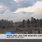 Evacuations lifted in Highland Lakes Fire burning in Teller County