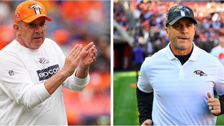 Payton Files: Meeting Sunday breaks a tie with Ravens' John Harbaugh