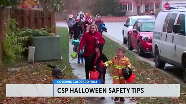 Colorado drivers urged to slow down in neighborhoods for trick-or-treaters