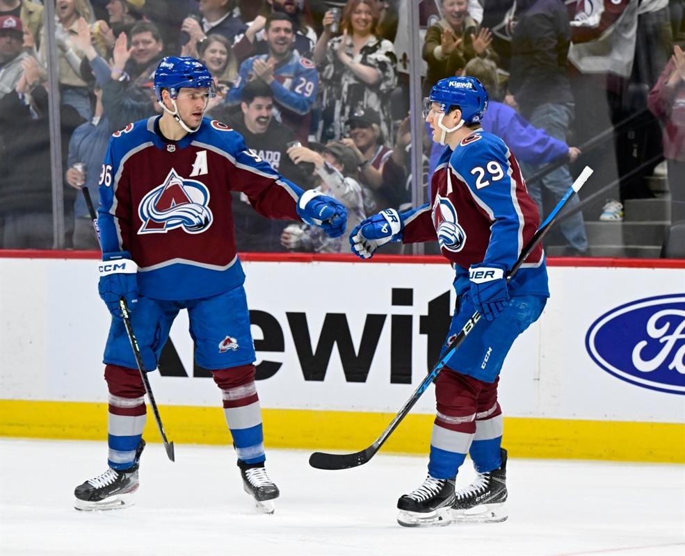 Avalanche stars Nathan MacKinnon, Mikko Rantanen are producing, but shooting less so far this season