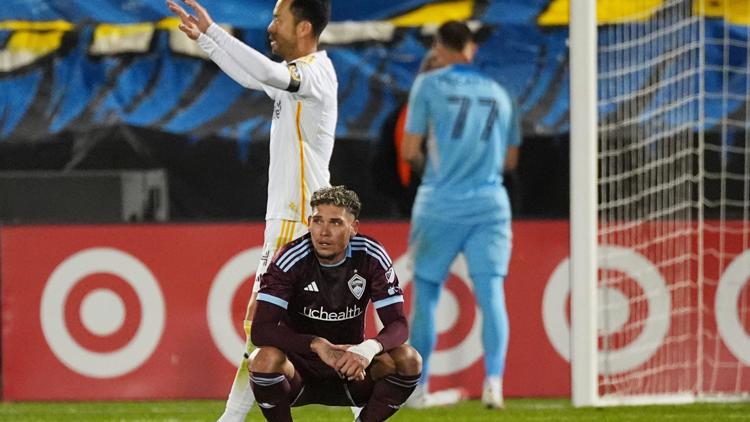 Rapids season ends in playoff loss to LA Galaxy