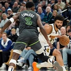 Nuggets' Murray in concussion protocol after collision with Timberwolves' Randle