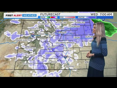 Several rounds of snow possible for Denver and Colorado this week