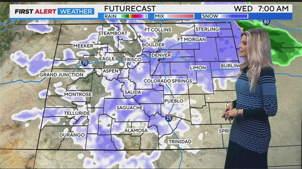 Several rounds of snow possible for Denver and Colorado this week