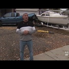 One year later, Aurora homeowner says drivers are still crashing into his property