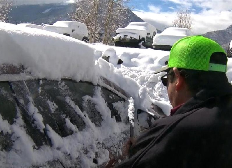 Drivers make unplanned stops at hotels in Colorado's mountains due to troubles on...