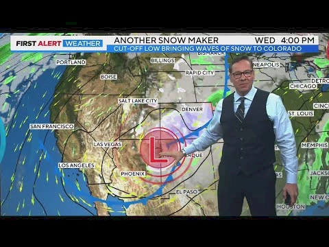 Mid-week snow storm set to blast into Colorado