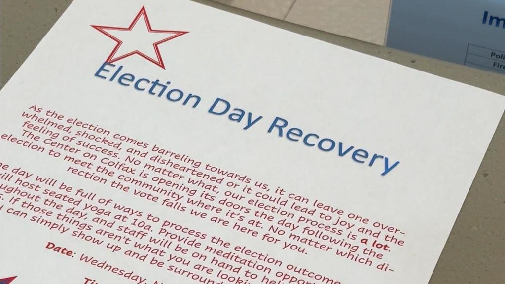 Anxiety surrounding Election Day is high; find out how mental health professionals in Colorado are helping