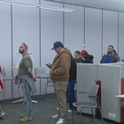 Voters show up at polling center at Lone Tree Library in Douglas County on Election Day