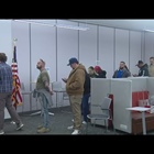 Voters show up at polling center at Lone Tree Library in Douglas County on Election Day