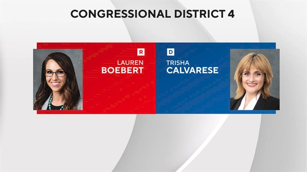 Lauren Boebert successfully switches Colorado districts, claims victory over Trisha Calvarese in 4th Congressional District race