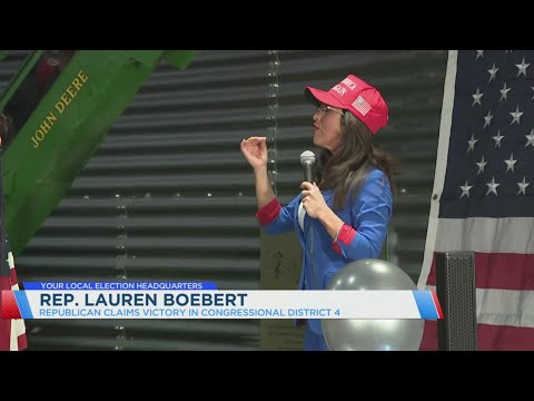 Lauren Boebert wins race for Colorado's 4th Congressional District