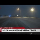 Metro roads wet and slushy following overnight snow