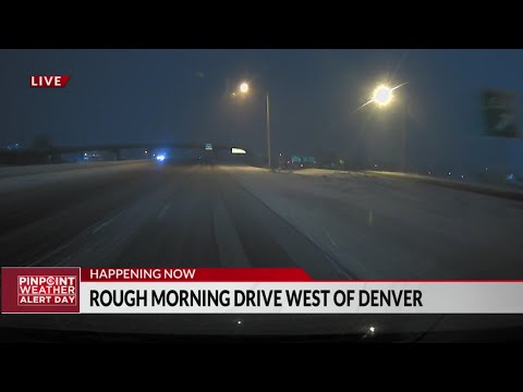 Metro roads wet and slushy following overnight snow